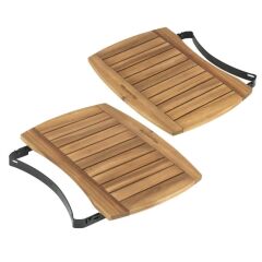 Big Green Egg Ahşap Egg Mates Yan Sehpa XL