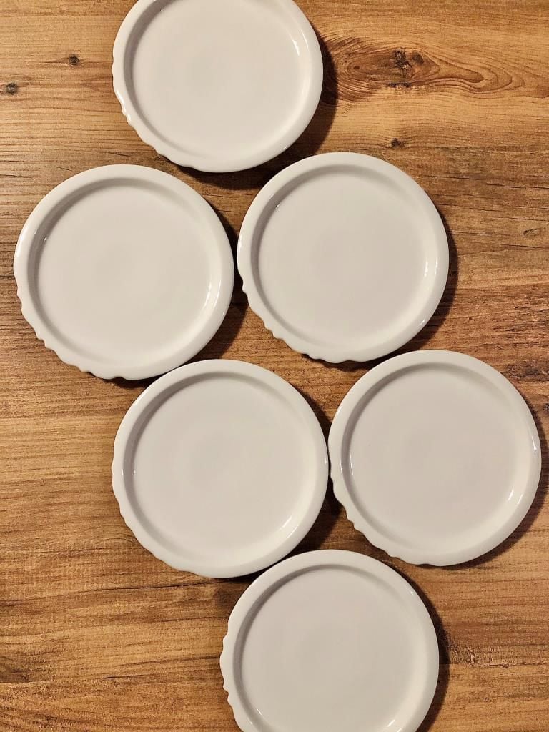Koleksiyon Eseri İstanbul Sade 6Lı Ekmek Tabağı (14cm)