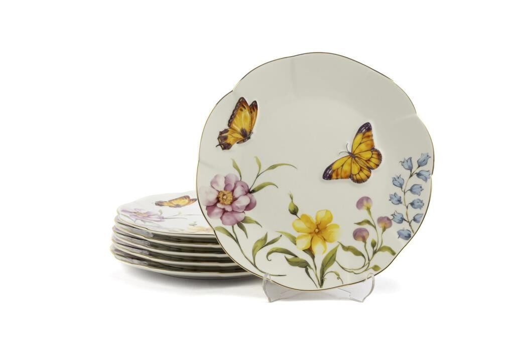 Mikasa Moor Mariposa 6lı Pasta Tabağı 21cm