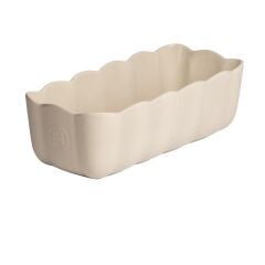 Emile Henry Madeleine Fırın Kabı Baton 9 x 13,5 x 29 cm Ekru / Clay