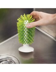 Joseph Joseph Brush-Up Vantuzlu Lavabo İçi Fırçası -Yeşil