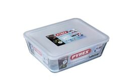 Pyrex Dikdörtgen Kapaklı Saklama Kabı 4 L 244p000/7043