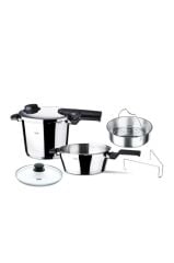 Fissler Vitavit Comfort Düdüklü Tencere 6.0 + 3.5 Lt Set
