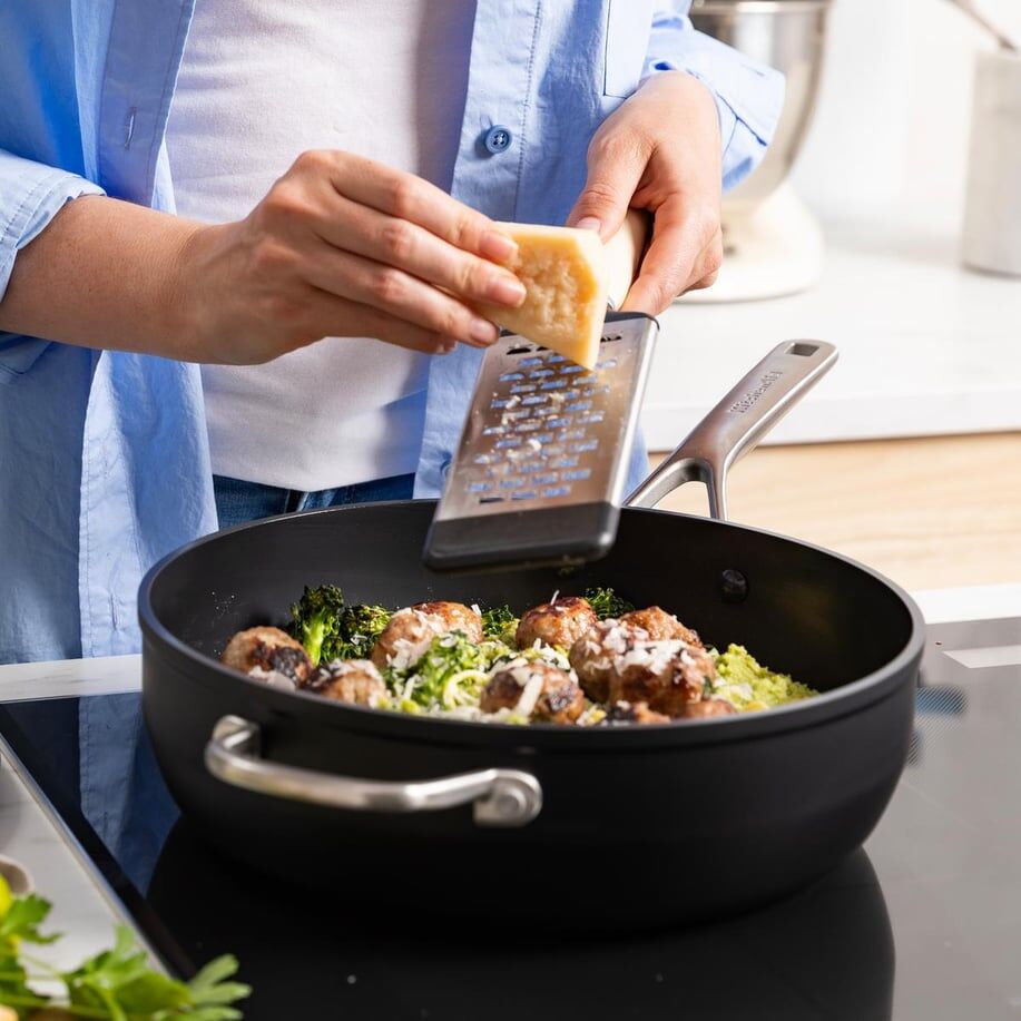 KitchenAid Güçlendirilmiş Dövme Alüminyum Pilav Tenceresi 28 cm