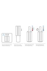 Vacu Vin Aktif Soğutucu Şampanya Siyah