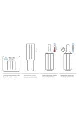 Vacu Vin Aktif Soğutucu Şampanya Siyah