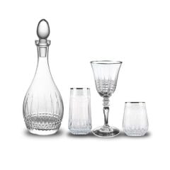 Evaliza Platin 37 Parça Su Seti 12 Kişilik