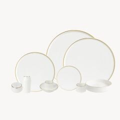 Koleksiyon Sufi Altın 6 Kişilik 41 Parça Kahvaltı Takımı