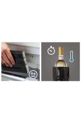 Vacu Vin Aktif Soğutucu Küçük Siyah