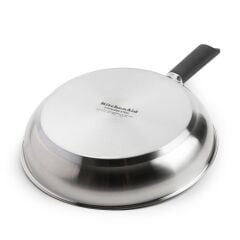 KitchenAid Paslanmaz Çelik Kızartma Tavası, Seramik Kaplama 24 cm