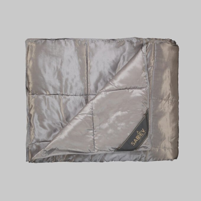 Sarev Ophelia Bej Çift Kişilik İpek Dolgulu Yorgan 195*215 cm