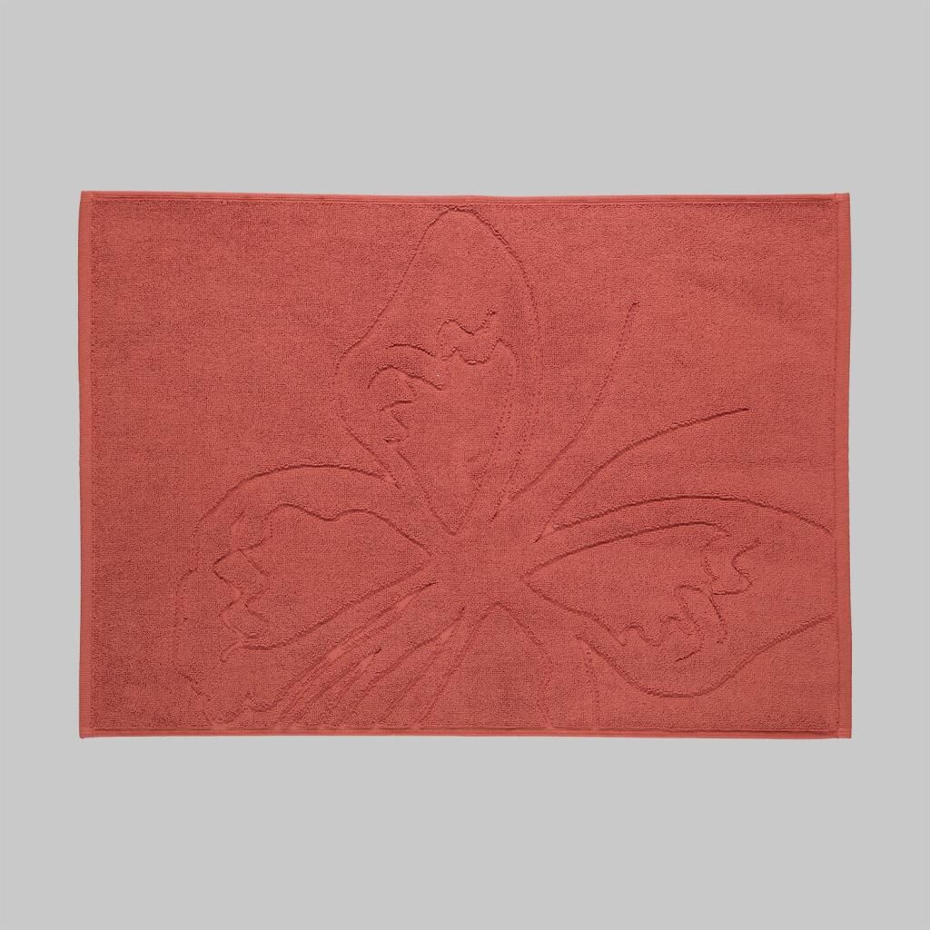 Sarev Eletra 50*70 Ayak Havlusu, Kiremit