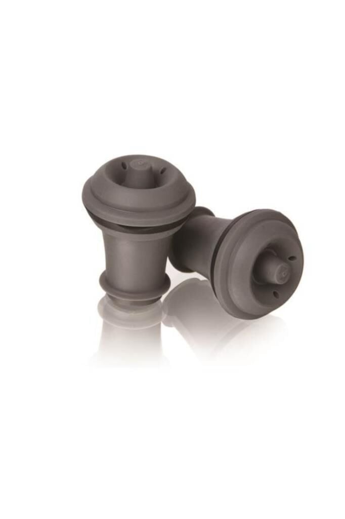 Vacu Vin Gri Tıpa Seti 2'Li