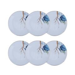 Lucky Art Alysia 6 lı Servis Tabağı 20 Cm