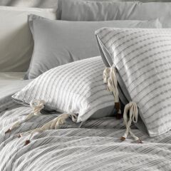 Sarev Mood Comfort Abra Nevresim Takımı Çift Kişilik Gri