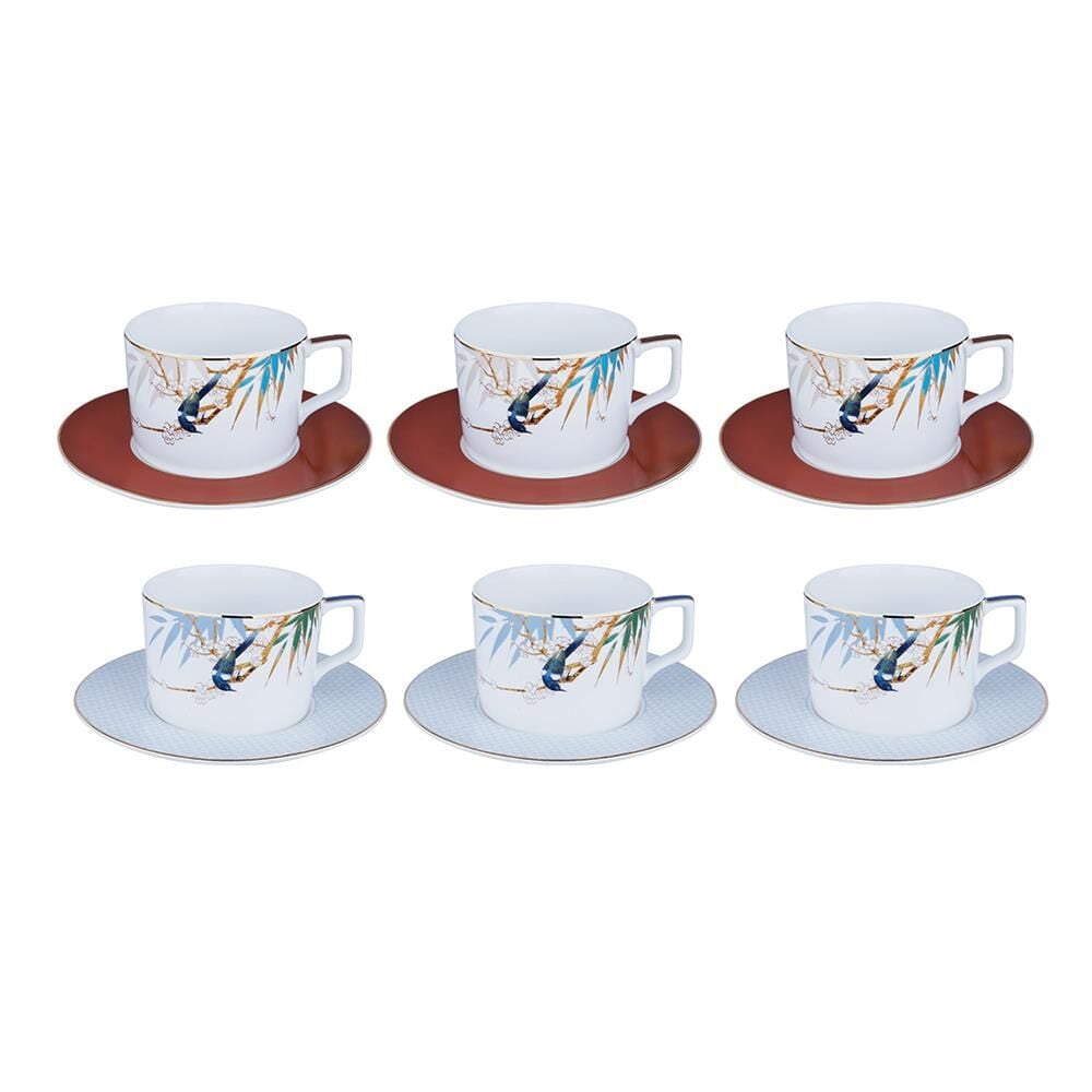 Lucky Art Alysia 6 lı Çay Fincanı