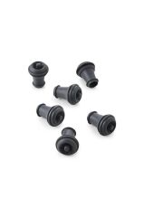 Vacu Vin Şarap Tıpa Seti 6'Li Gri