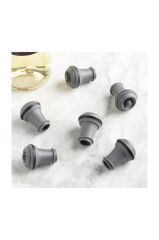 Vacu Vin Şarap Tıpa Seti 6'Li Gri