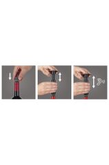 Vacu Vin Vakum Şarap Tıpası Gri 10 Parça