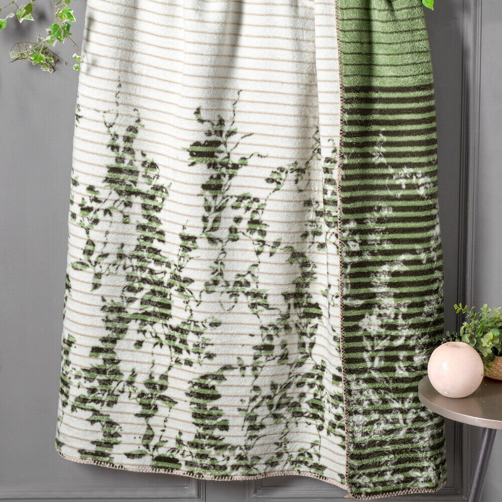 Sarev Helıx Tek Kişilik Bej Battaniye