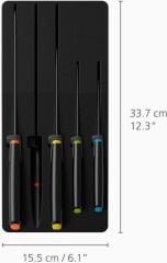 Joseph Joseph Elevate Store 5 Parça Renkli Bıçak Seti(10545)