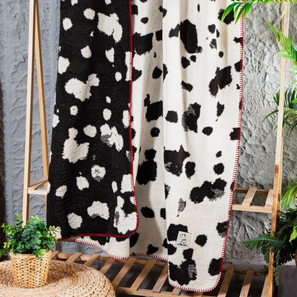 Sarev Dodıe Tek Kişilik Siyah Battaniye