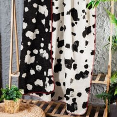 Sarev Dodıe Tek Kişilik Siyah Battaniye