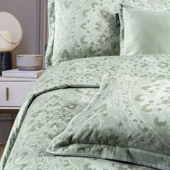 Sarev Himalia Saten Çift Kişilik Nevresim Takımı Yeşil