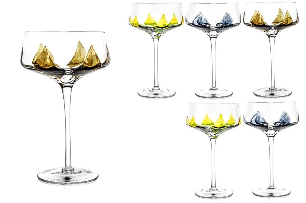 Mikasa Moor Yaprak Desenli 6lı Dondurmalık