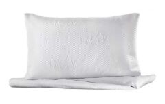 Sarev Double Jersey Beyaz Alez Yastık Kılıfı