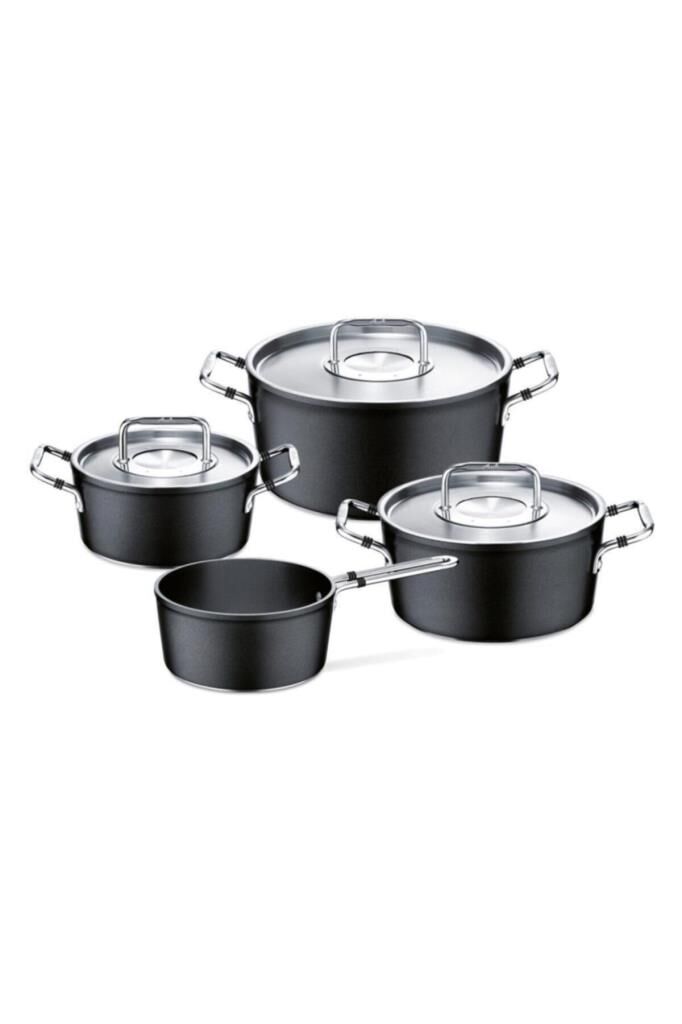 Fissler Protect Luno 7 Prç.Çelik Tencere Set
