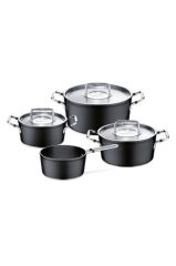 Fissler Protect Luno 7 Prç.Çelik Tencere Set