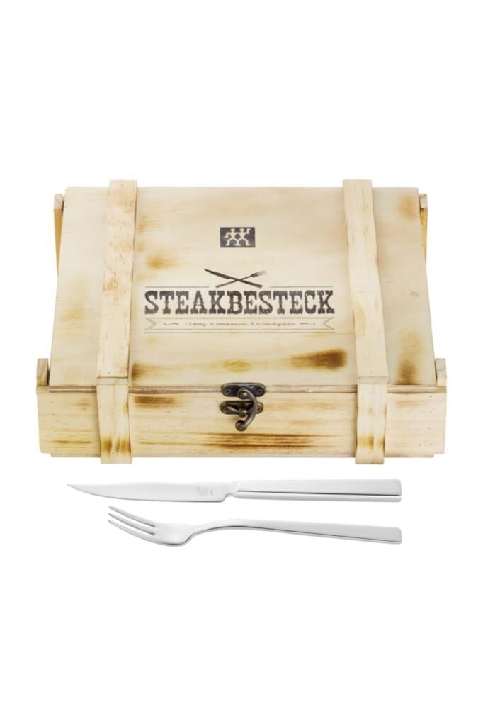 Zwilling 12 Parça Et Steak Çatal Bıçak Seti