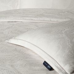 Sarev Borendo Saten Nevresim Takımı Çift Kişilik Krem