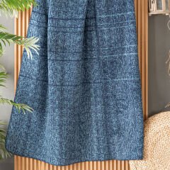 Sarev Laurel Tek Kişilik Mavi Battaniye