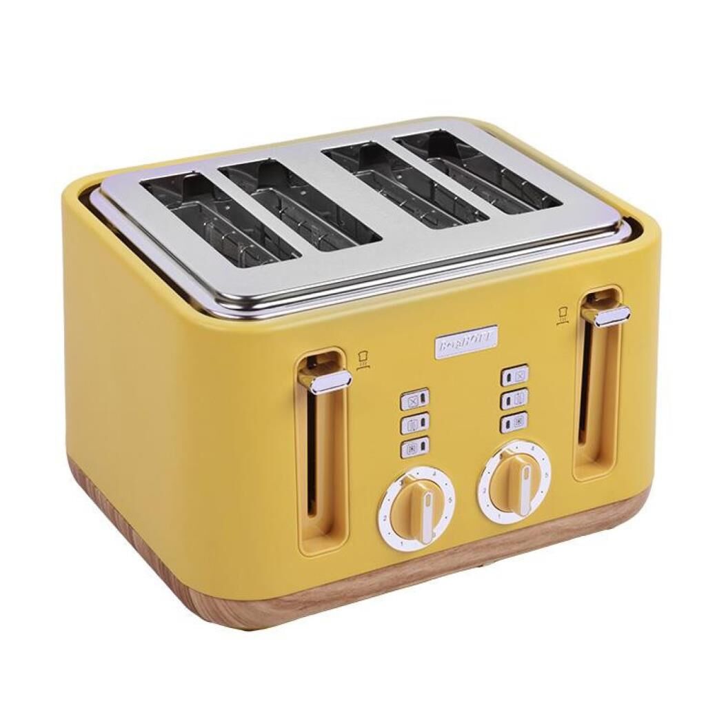 Berghoff Gem Natural Sarı 4 Dilim Ekmek Kızartma Makinesi