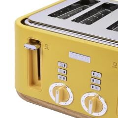 Berghoff Gem Natural Sarı 4 Dilim Ekmek Kızartma Makinesi