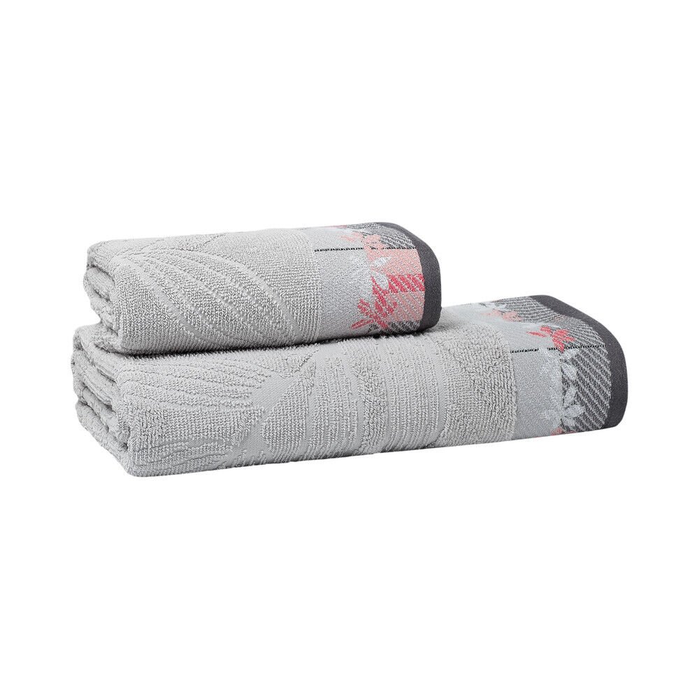 SAREV EVA CARLO 50*90 HAVLU, .GRİ