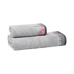 SAREV EVA CARLO 50*90 HAVLU, .GRİ