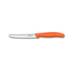 Victorinox 6.7839.C1 Swiss Classic 11cm Domates Bıçağı, Turuncu