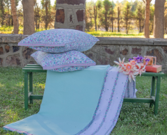 Sarev Isla Pike Takımı Tek Kişilik 1Y , Mint Nevresim Takımı