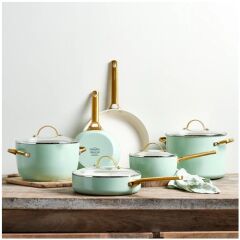Greenpan Padova Reserve Mint 10 Parça Tencere Tava Seti