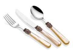 Rivadossi Elena Kemik 75 Parça Çatal Bıçak Seti