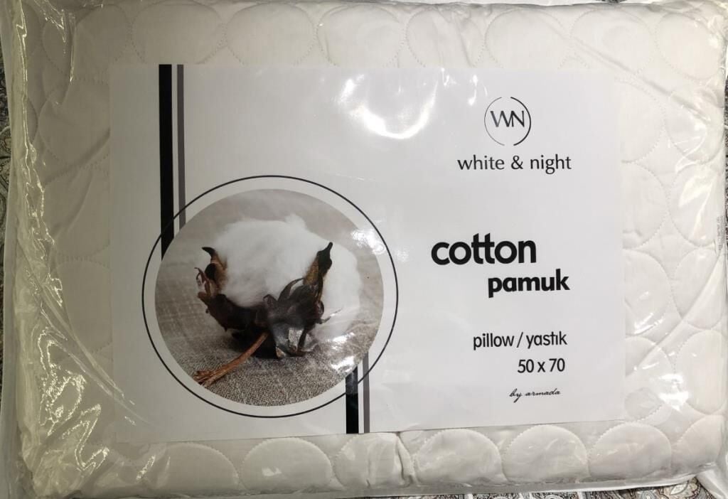 White And Night Pamuk Yastık