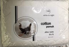 White And Night Pamuk Yastık