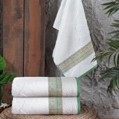 Sarev Viola Havlu 50x90 Beyaz