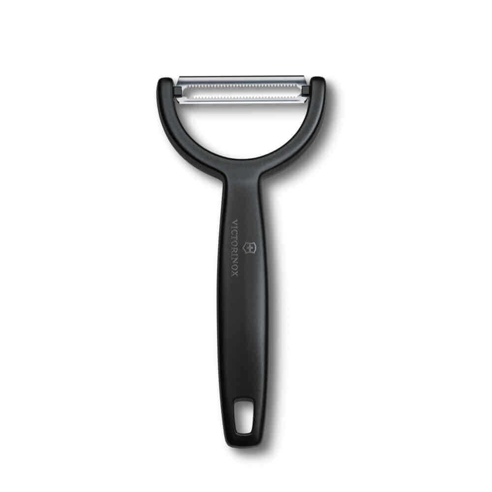 Victorinox 6.0963.3 Tırtıklı Kenar Çift Taraf Siyah Soyacak