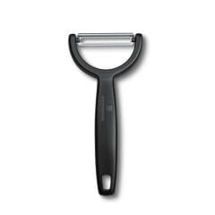 Victorinox 6.0963.3 Tırtıklı Kenar Çift Taraf Siyah Soyacak