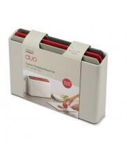 Joseph Joseph Duo 3 Parçalı Kesme Tahtası Seti Kutulu  Gri 60179