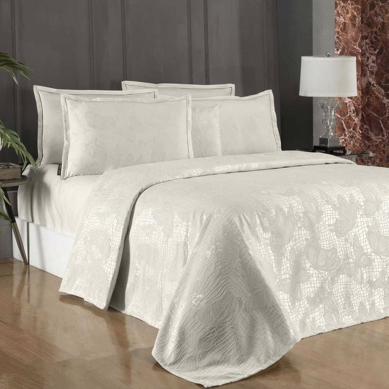 Sarev Morpho Weddıng Ekru Pike Seti Tek Kişilik